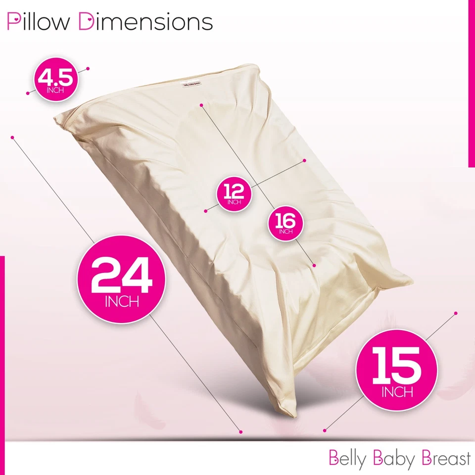 Almohada para el vientre Almohada para el embarazo | Estómago para dormir | Vientre para dormir maternidad Foto 3 de 4