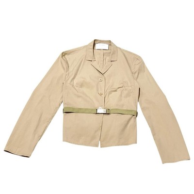 USED 00S ARCHIVE PRADA COTTON NYLON JACKET VINTAGE ACCEPTABLE | eBay