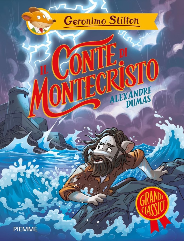 Geronimo Stilton Il conte di Montecristo di Alexandre Dumas (Poche)
