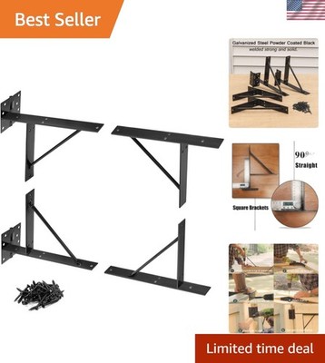 Galvanized Steel Anti-Sag Bracket Kit with Easy Installation for Gates & Doors