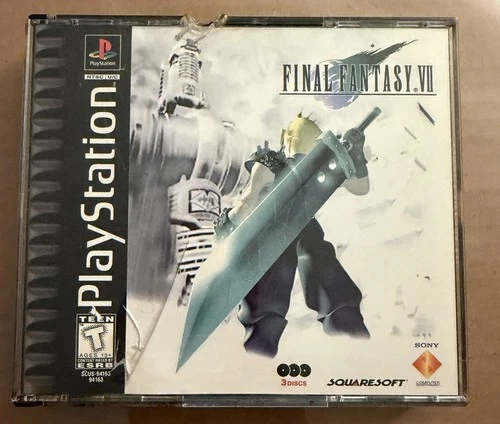 FINAL FANTASY VII 7 (Sony PlayStation 1 PS1 1997)  DISC 3 MISSING 1DAY SHIP