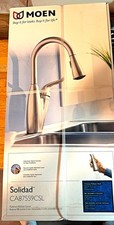 Moen one-handle high arc pulldown kitchen faucet Stainless CA87559CLS NEW sealed