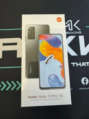 Xiaomi Redmi Note 11 Pro 5G • 64GB • 6GB RAM • Graphite Gray • Unlocked Dual Sim