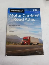 Rand McNally 2024 Motor Carriers' Road Atlas Paperback/Softback