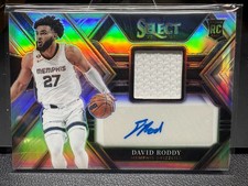 2022-23 Panini Select DAVID RODDY Rookie Jersey Autographs RPA /199 #RJA-DVR