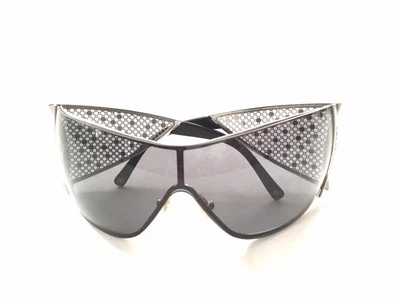 Gafas de sol Mont Blanc MB 184S plateadas marco F80 nuevas auténticas - Imagen 1 de 4