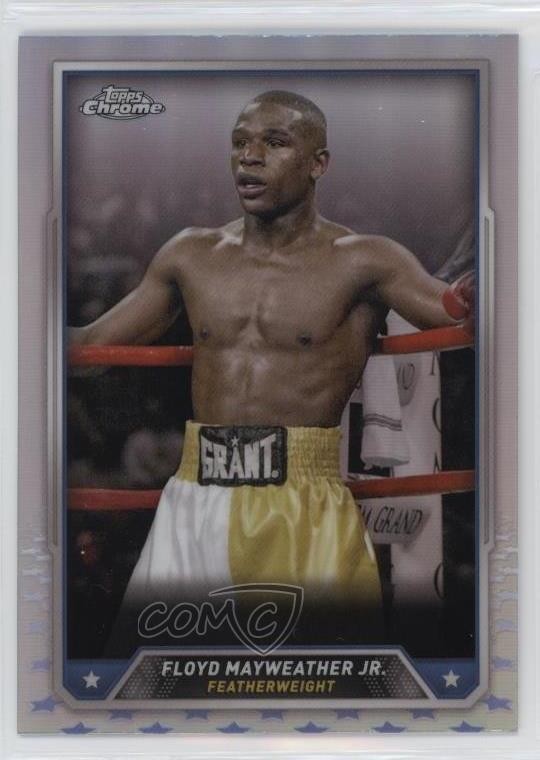2024 Topps Chrome Refractor Floyd Mayweather Jr #33 0z8w