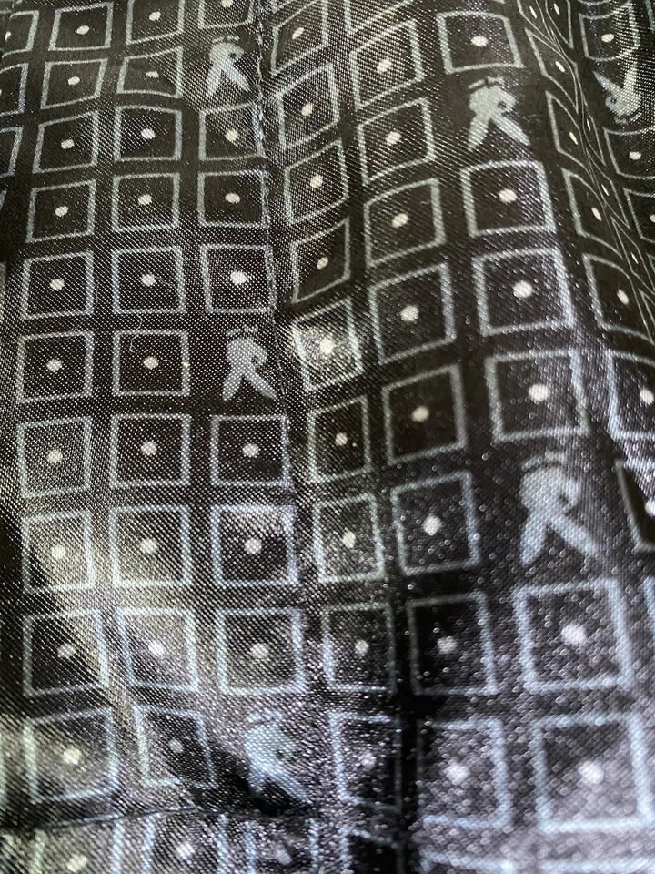 Pantalones de pijama Playboy para hombre grandes negros con logotipo de conejito salón satinado Foto 2 de 4