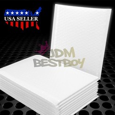 ANY SIZE White Poly Bubble Kraft Padded Mailers Mailing Shipping Envelopes Bags