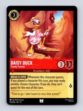 DAISY DUCK - TRENDY TRAVELER 115/204 UNCOMMON WILDS UNKNOWN LORCANA NM