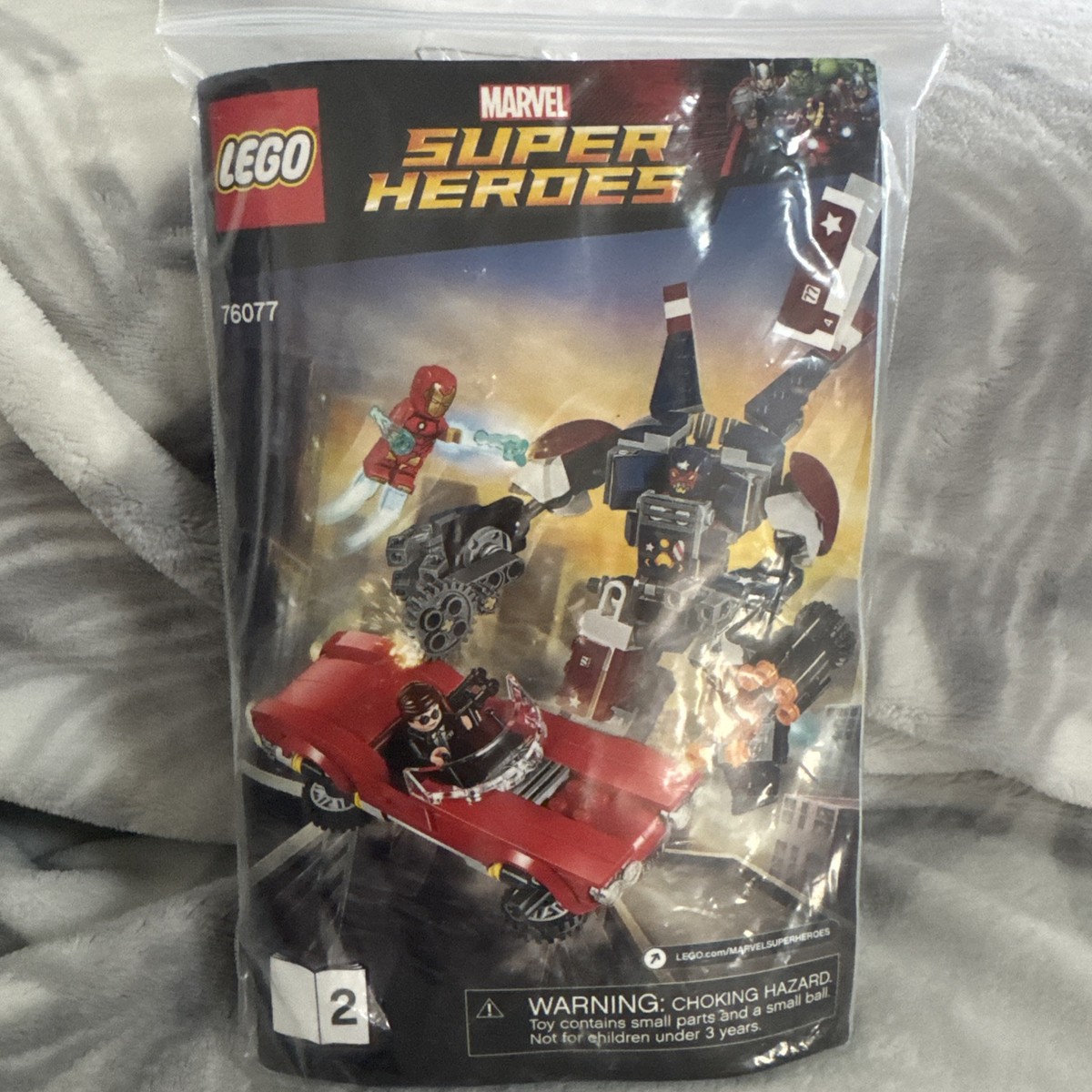 LEGO Marvel: Iron Man: Detroit Steel Strikes (76077) for