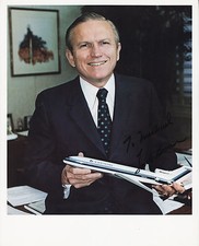 FRANK BORMAN (1928-2023) signed autographed photo ] Eastern Airlines Astronaut