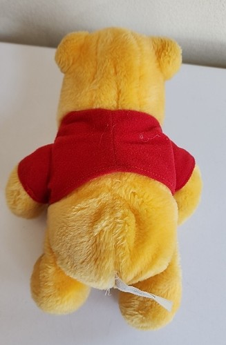 Mattel Winnie the Pooh Plush 8 Inch 1997 Disney Stuffed Animal Toy - Picture 2 of 2