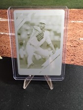Mike Minor 2021 Panini Donruss Printing Plate 1/1