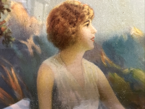 Original 1920's R. Atkinson Fox (1860-1935) Lithograph Titled "SUNSET DREAMS" - Picture 5 of 24
