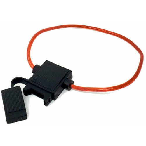 The Install Bay ATFH18C-10 ATC Fuse Holder With Cover 18 Gauge Package of 10 - Picture 3 of 3