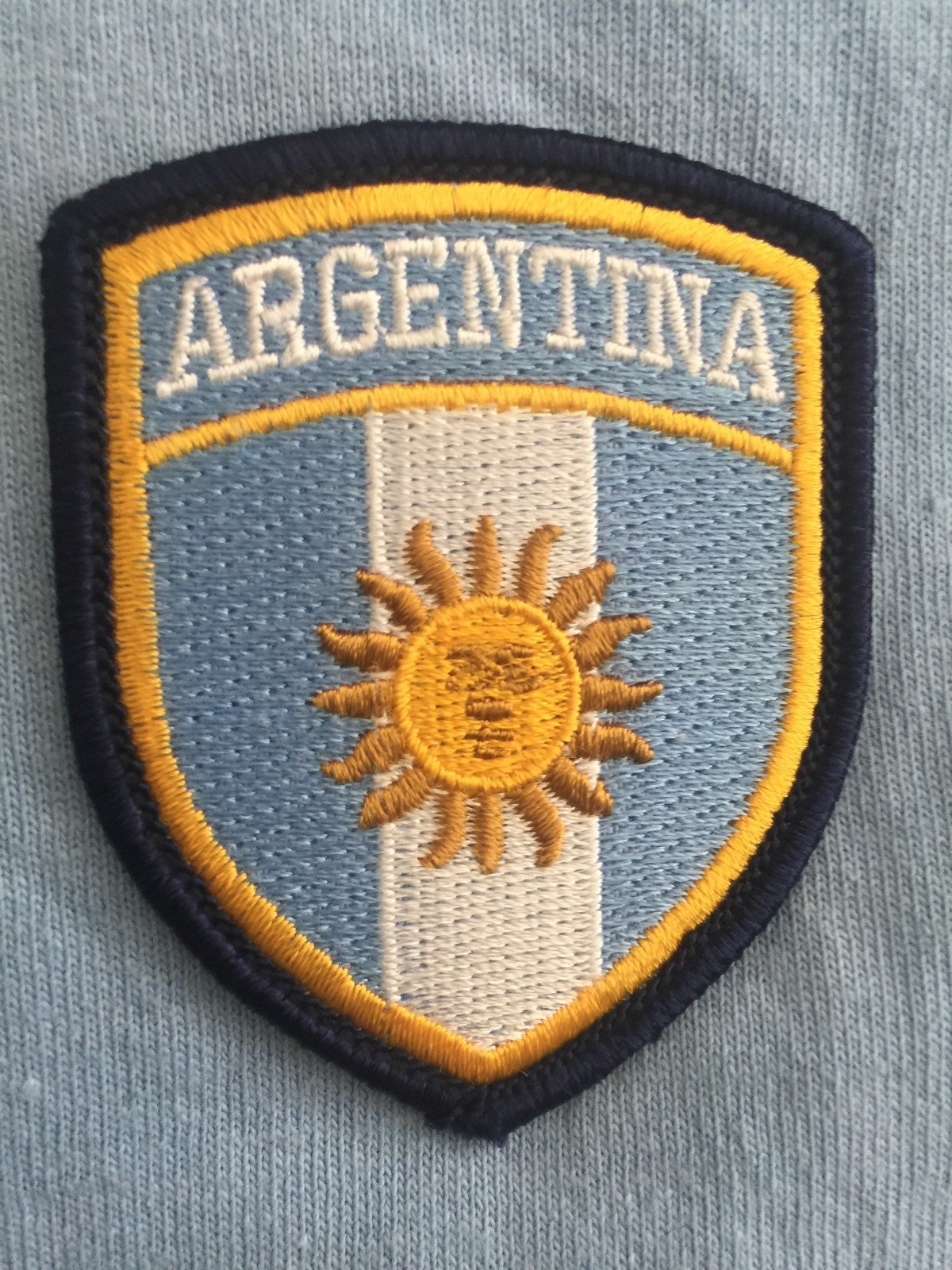 Org.Vtg. FUERZA KNIT IN USA MESSI COPA AMERICA ARGENTINA Rare Men's T- SHIRT 2XL