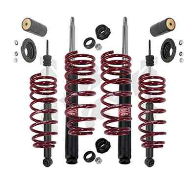 KYB 4 SHOCKS & GERMAN VOGTLAND LOWERING SPRINGS for VW MK1 SCIROCCO 82 -87 88 89