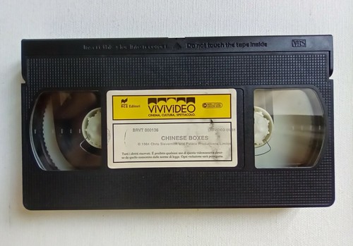 VHS CHINESE BOXES ex nolo WILL PATTON ed. vivivideo1991 - Picture 3 of 4