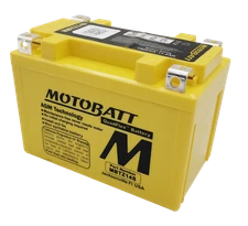 Motobatt MBTZ14S QUADFLEX AGM Factory Activated  Replaces Yuasa YTZ12S, YTZ14S 