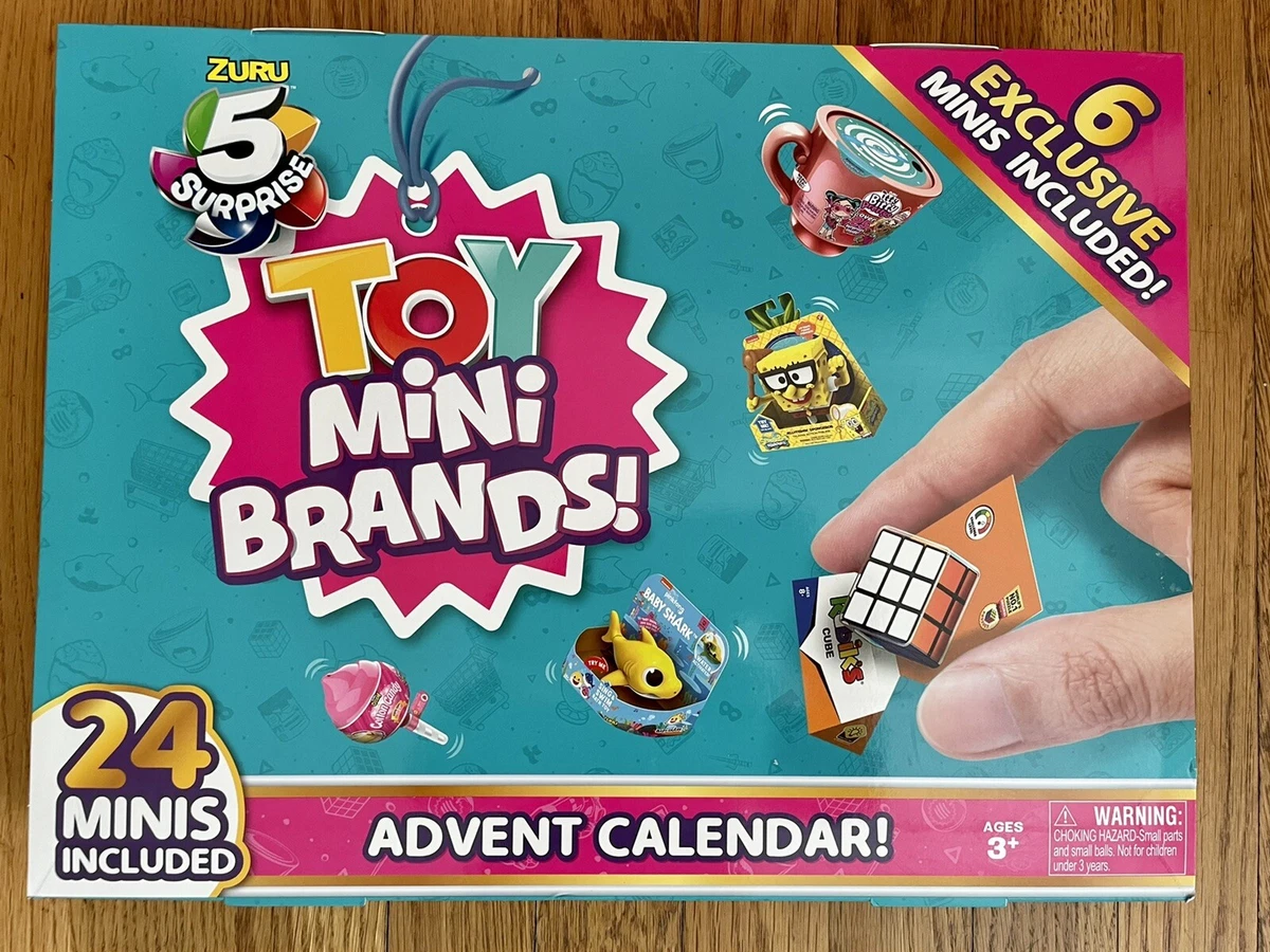 Zuru 5 Surprise Toy Mini Brands Advent Calendar 2021 Exclusive 24 minis  193052022400 | eBay