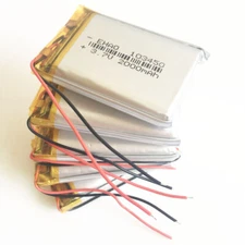 3.7v 2000mAh Li Po Polymer Rechargeable Battery For Mobile Phone GPS DVD 103450