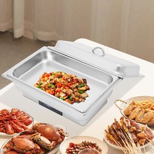 Food Warmer with Temperature Control for Buffets Electric Chafing Dish Buffet