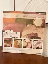 NIP 12" Creative Memories Inspiration Album Kit -Paper Mats Stickers Journal Box