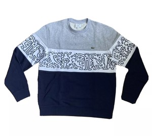lacoste x keith haring sweater