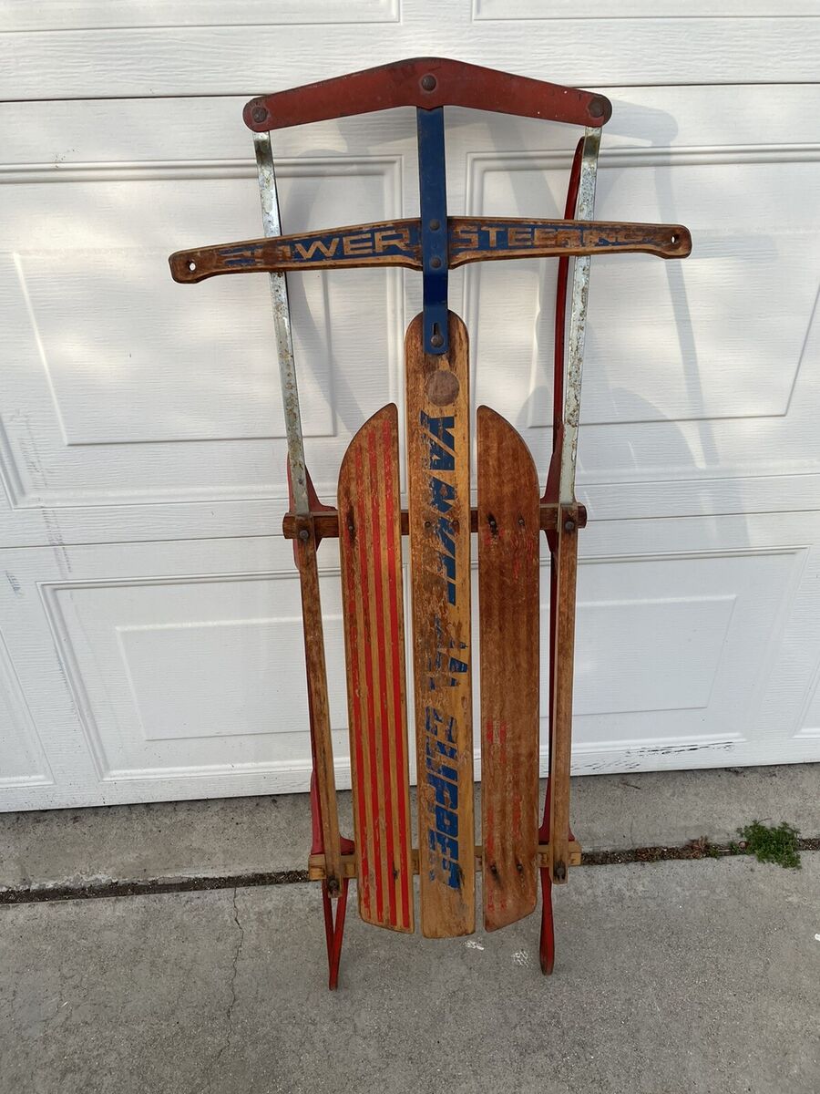 Vintage YANKEE CLIPPER SNOW SLED FLEXIBLE FLYER (POWER Vintage YANKEE CLIPPER SNOW SLED FLEXIBLE FLYER (POWER