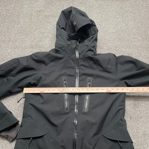 Under Armour Jacket Medium Black Storm Coldgear Infrared Full Zip Hooded READ - Picture 11 of 15