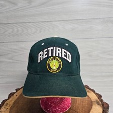 US Army Retired Green Adult Adjustable Strapback Baseball Cap Hat
