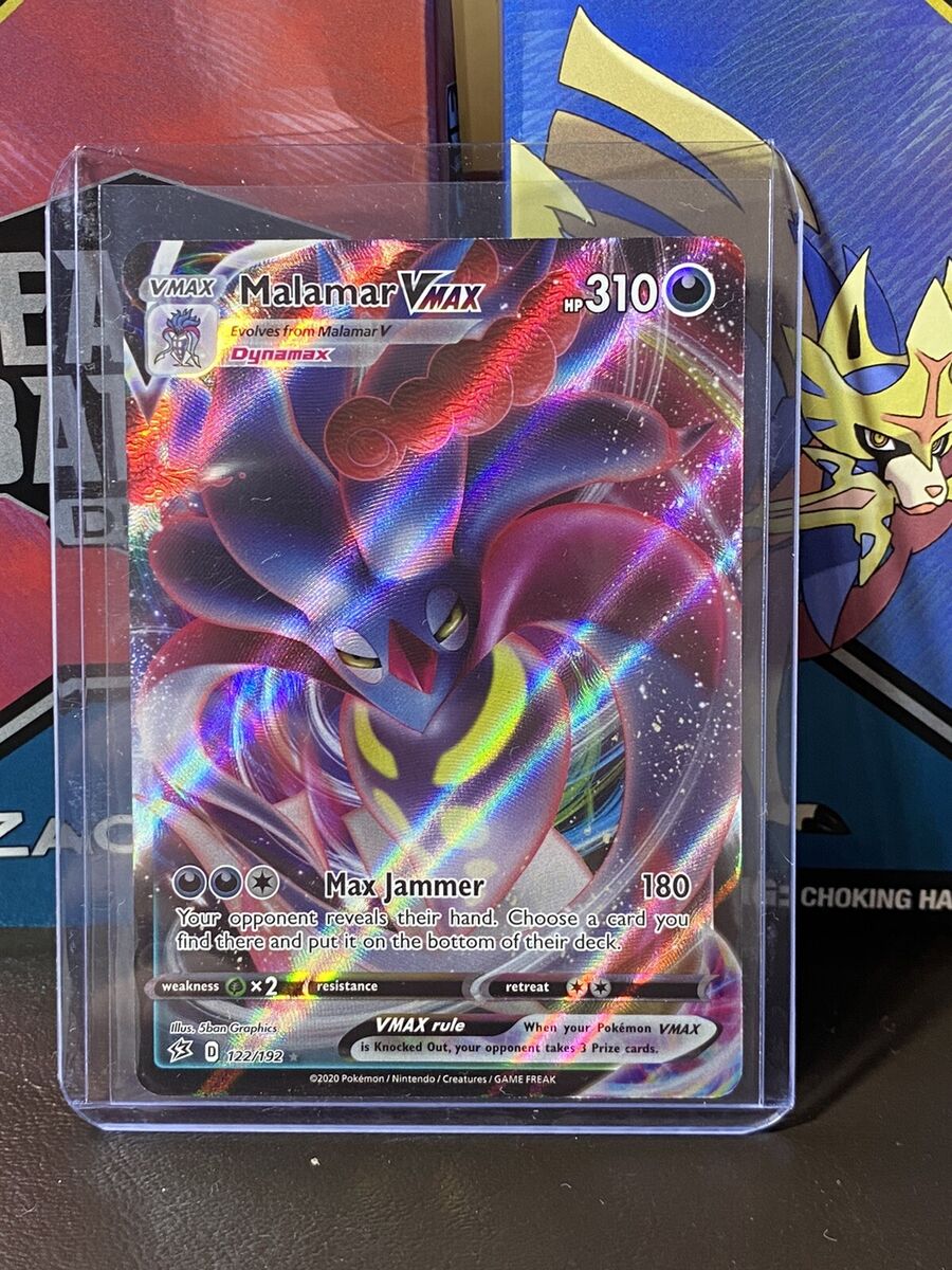 Malamar VMAX - 122/192 Pokémon JCC Ultra Raro Rebel Clash