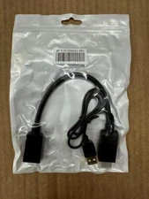 HP N58324-001 HDMI to DisplayPort Cable Adapter/Converter with USB Power