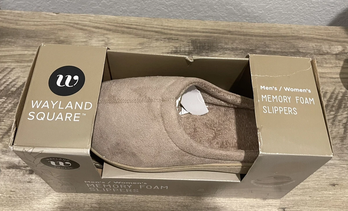 Wayland memory foam best sale slippers