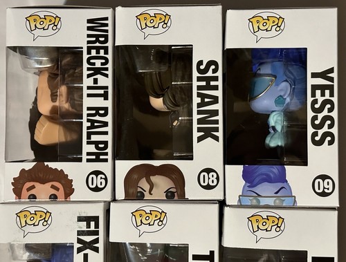 Lot x6 Ralph Breaks the Internet Funko Pops Wreck It Ralph, Shank, Fun Bun,Yesss - Picture 7 of 19