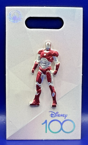 Disney Parks 2 Pin lot 100 Years Black Panther + Iron Man Marvel - New - Picture 3 of 3