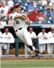 CASEY MARTIN HAND SIGNED ARKANSAS RAZORBACKS 8X10 PHOTO W/COA