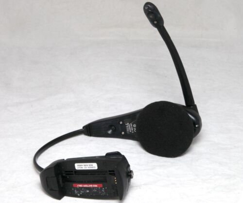 HME HS6000 RED Wireless Drive Thru Intercom Headset Works Great + Used Battery - Picture 8 of 10