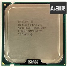 Intel Core 2 Duo E6320 1.87GHz 2-Core LGA775 Desktop CPU Processor 65W SLA4U