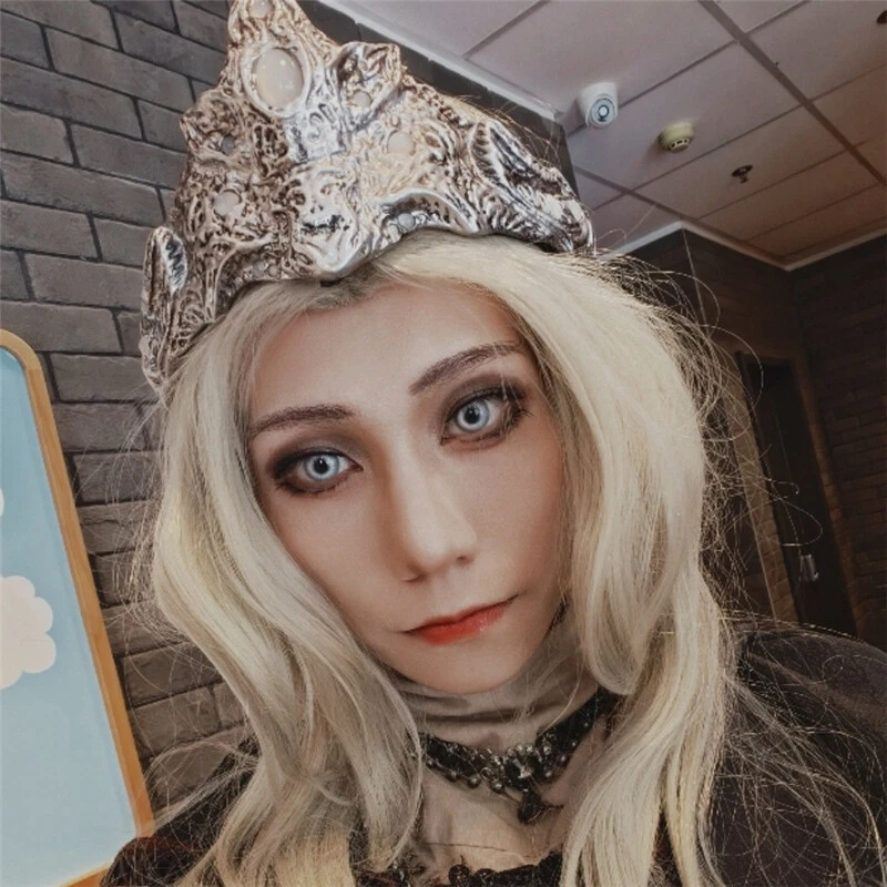 Dark Souls Ⅲ Fire Keeper Eye Mask Priestess Crown Cosplay Costumes Props PU Mask - Image 2 of 4