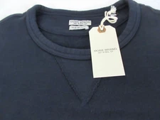 OOBE Brand Men's Hatteras Crew Neck Sweatshirt True Navy Blue Size Small NWT