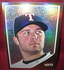 2011 TOPPS HERITAGE CHROME #C75 TOMMY HUNTER REFRACTOR 107/562