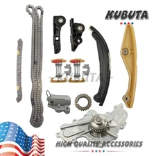 Engine Timing Chain Kit with Water Pump For Cloyes Gear & Product 9-0738SWP USA