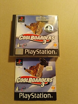 COOL BOARDERS 3 - SONY - PS1 - PSX - PLAYSTATION 1 - OVP - CIB - PAL - SNOWBOARD