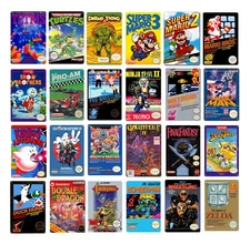 Nintendo Nes-Famicom Video Game Metal Poster Collectable Tin Sign 20x30cm Plate