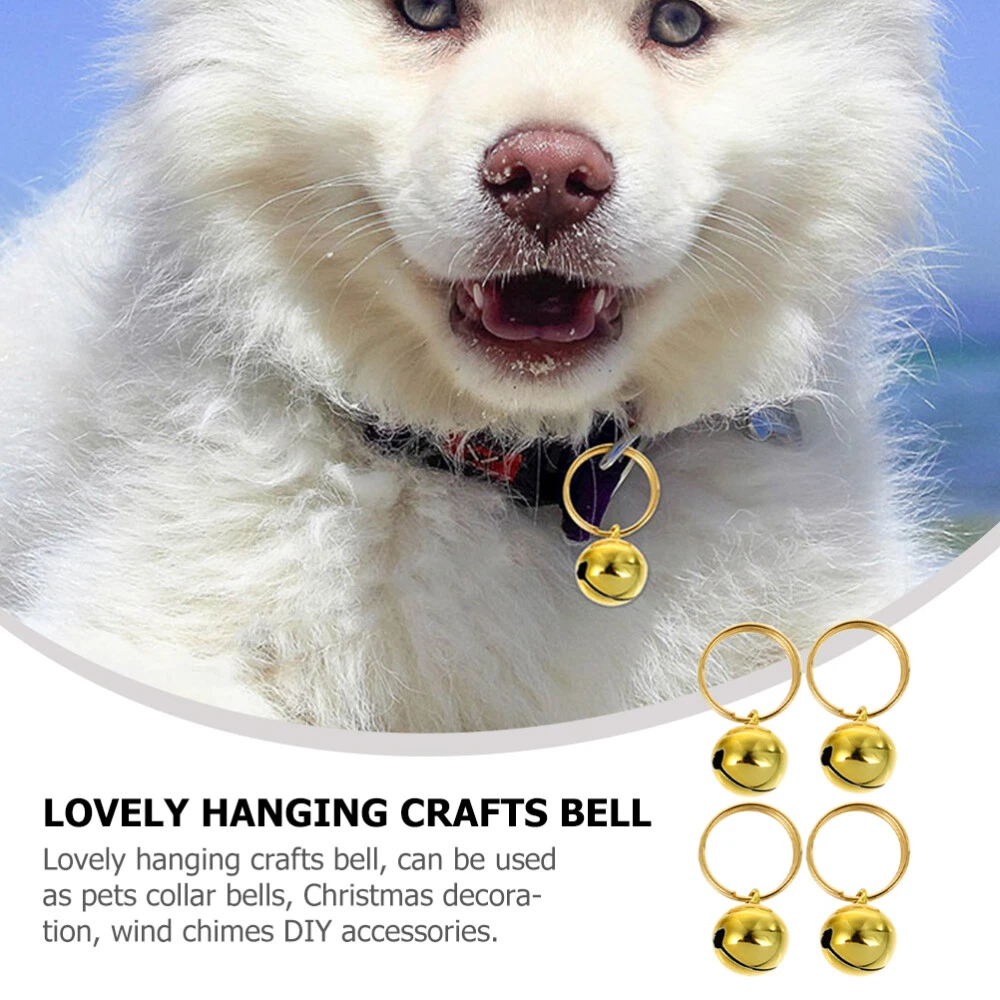 Dog christmas bell hot sale collar
