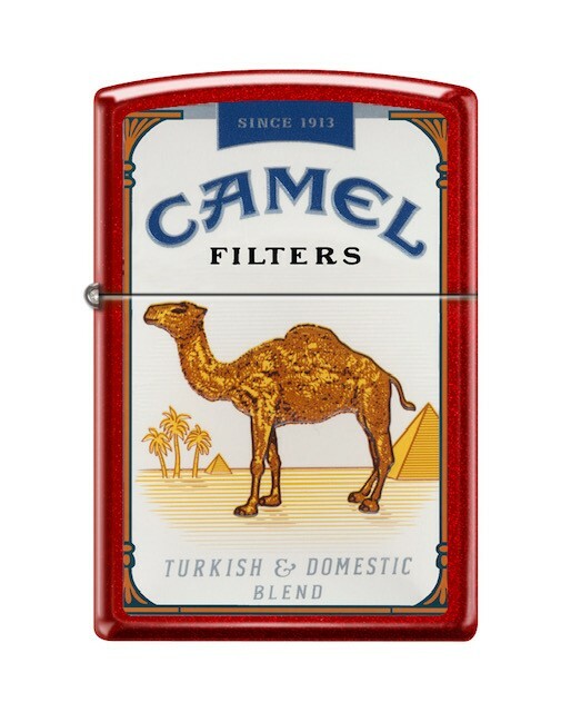 Camel Zippoライター 【非売品】Made in USA Vintage Zippo Camel Gold Camel 2 Sides 22 karat plated Made