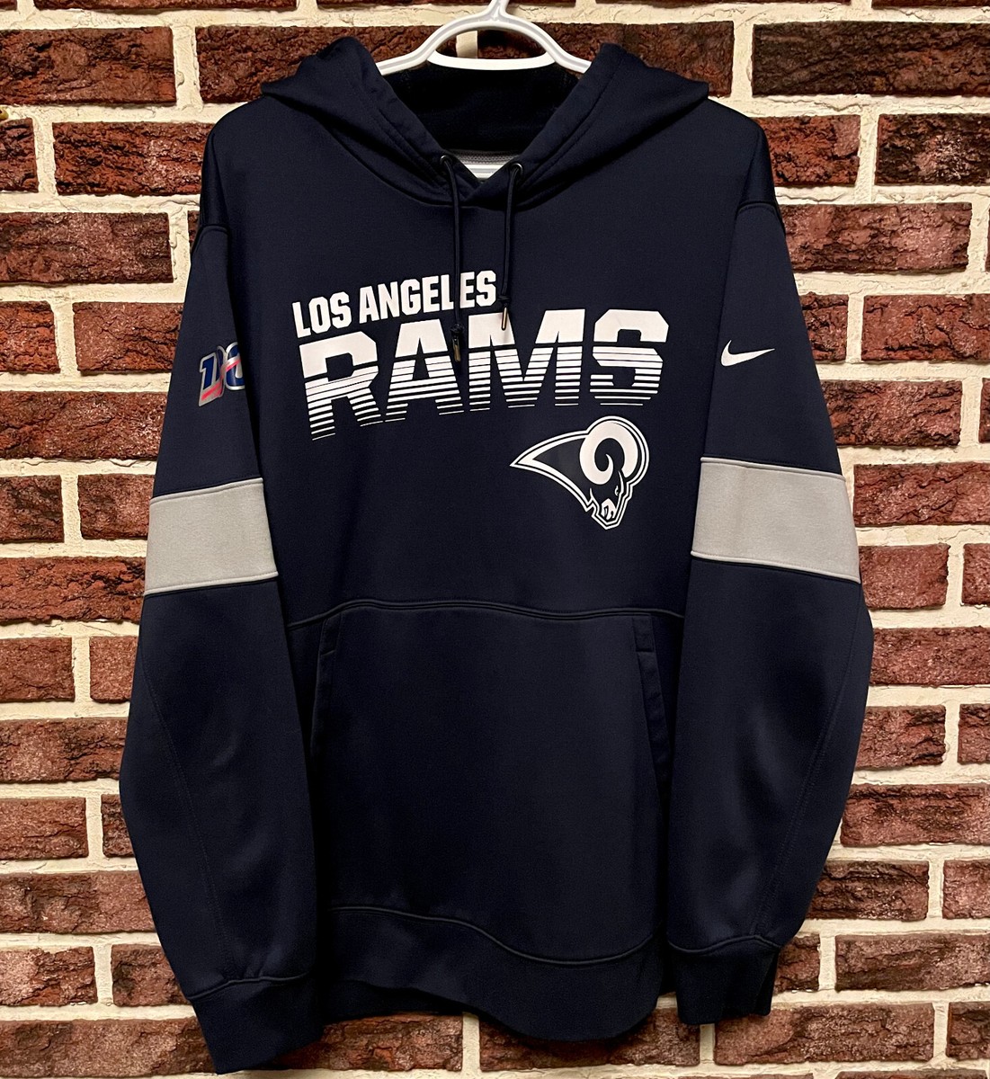 rams hoodie nike