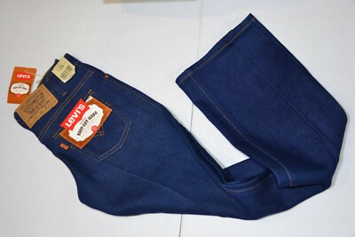 Jeans Levi's 417.22.12 boot-cut jeans scuro etichetta arancio | eBay